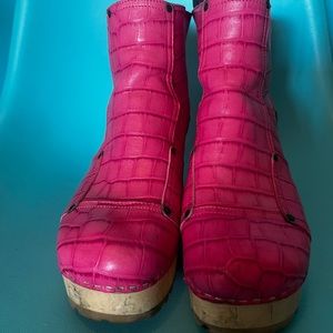 Hasbeen’s Pink Booties - Size 40